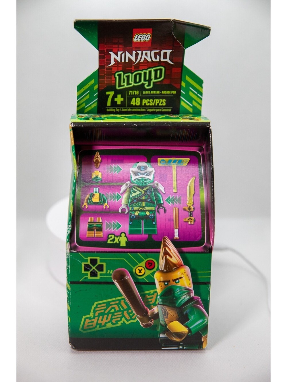 LEGO Ninjago 71716 Lloyd Advatar Arcade Pod BRAND NEW SEALED